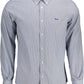 Blue Cotton Men Shirt
