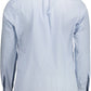 Light Blue Cotton Men Shirt