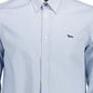Light Blue Cotton Men Shirt