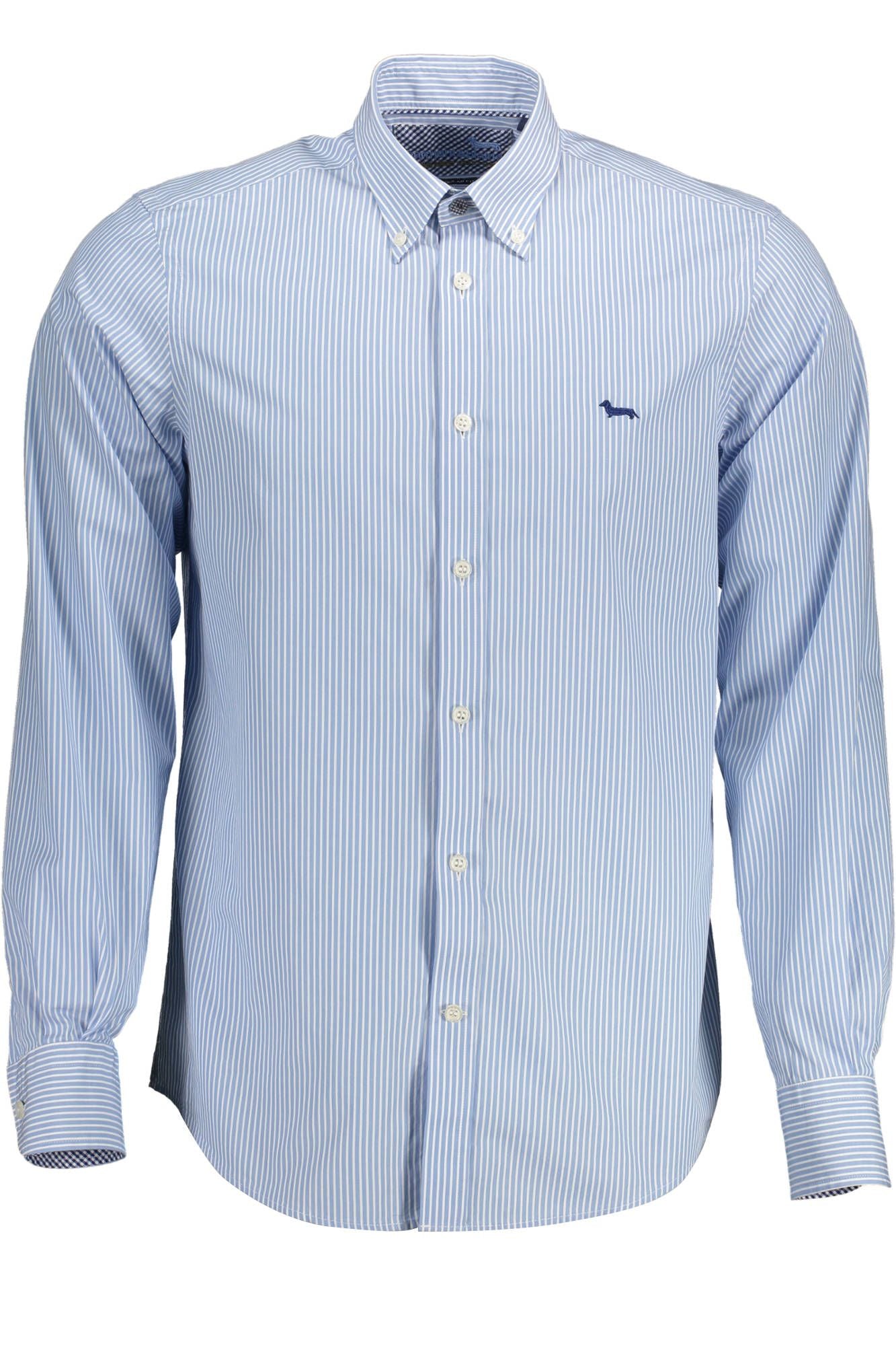 Light Blue Cotton Men Shirt