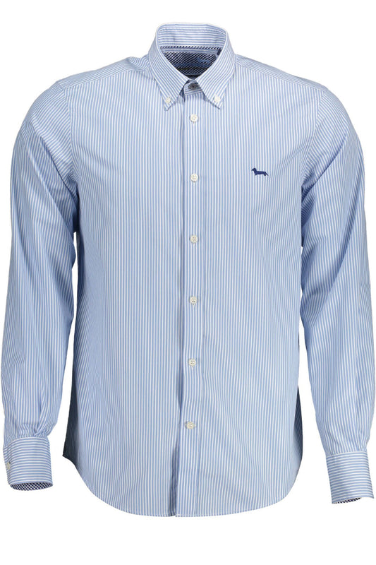 Light Blue Cotton Men Shirt