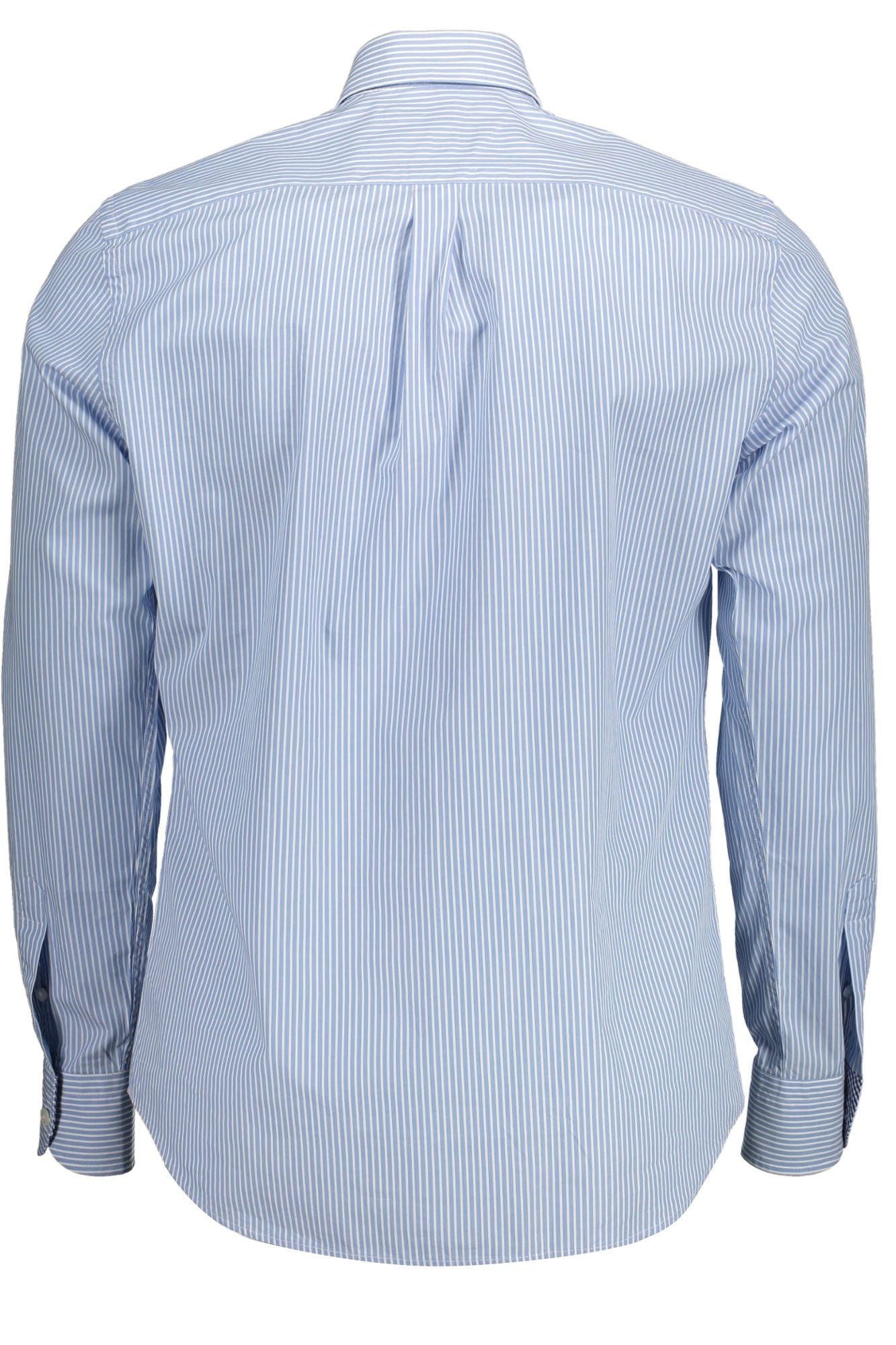 Light Blue Cotton Men Shirt