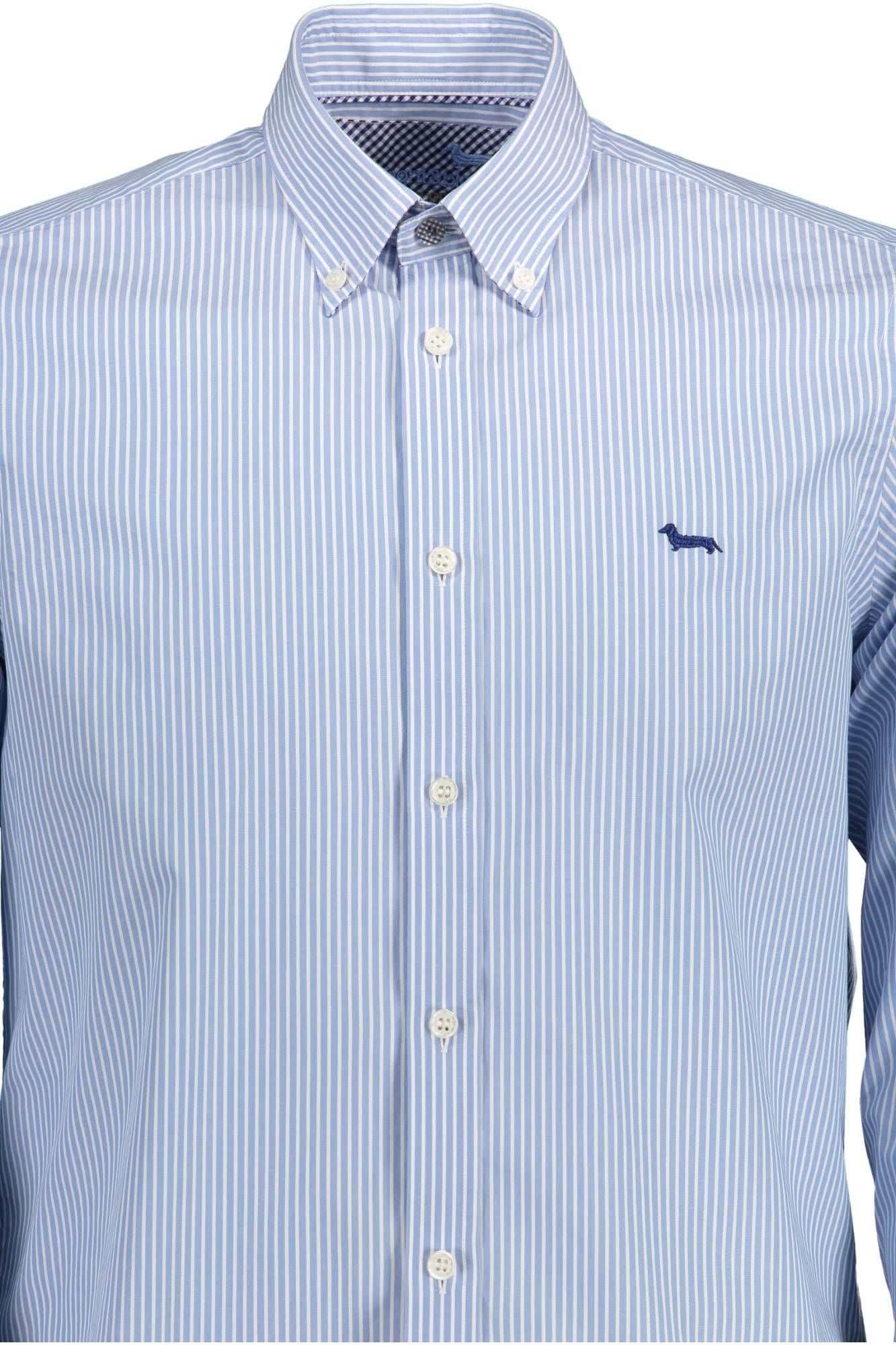 Light Blue Cotton Men Shirt