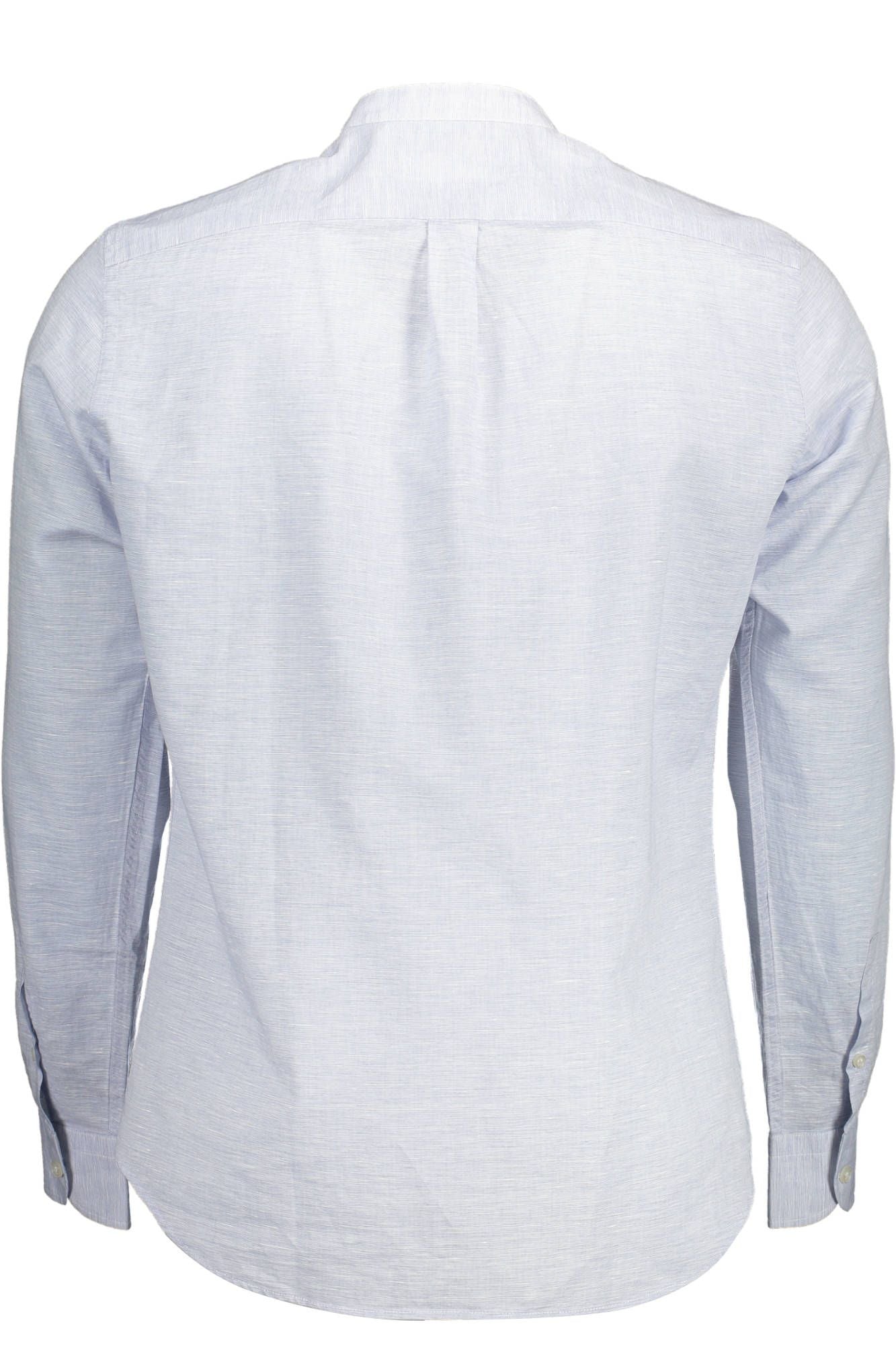 Light Blue Cotton Men Shirt