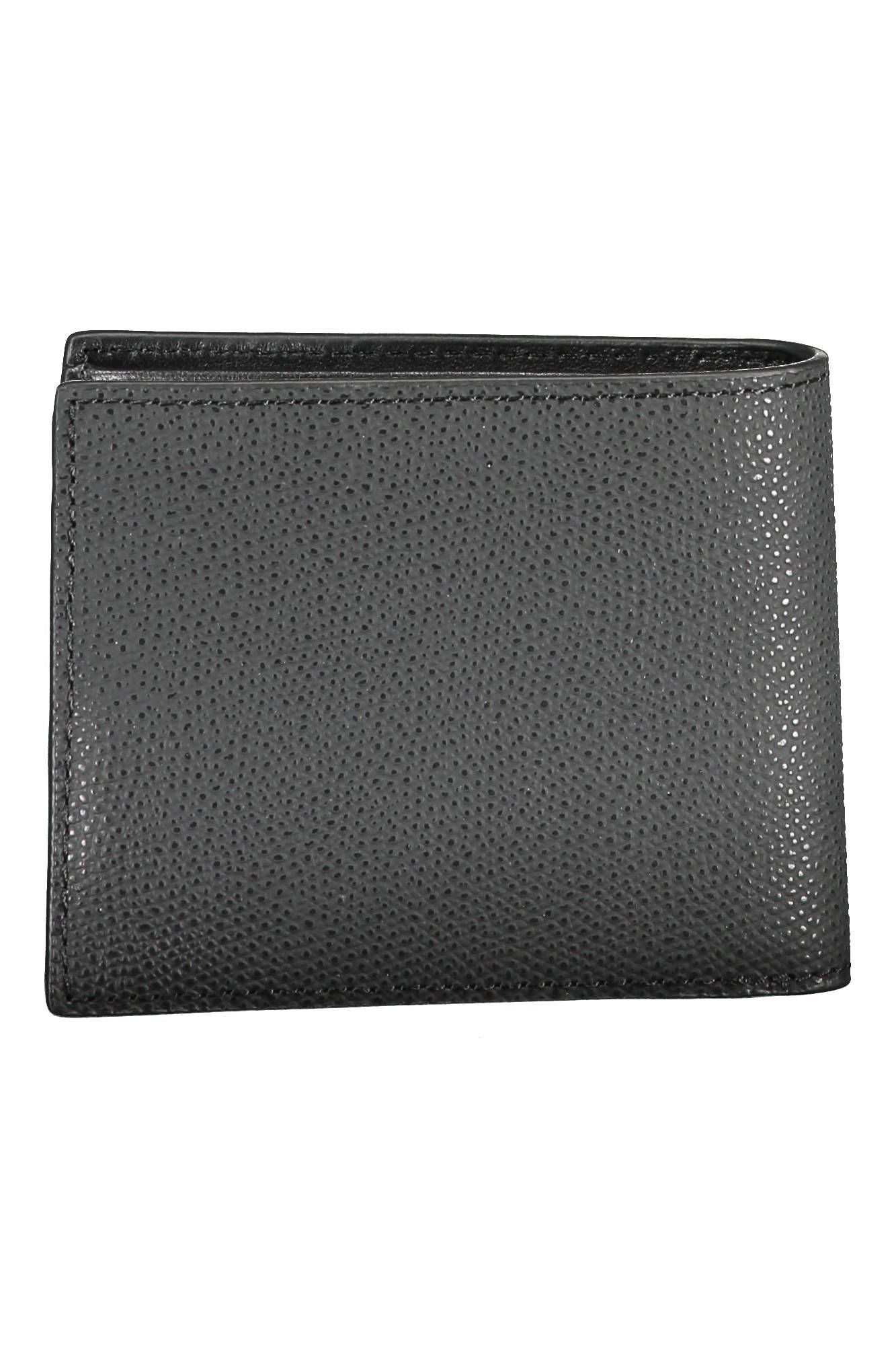 Black Leather Men Wallet