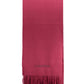 Red Wool Men Scarf