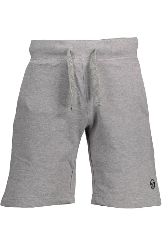Gray Cotton Men Short
