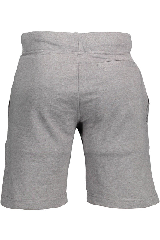 Gray Cotton Men Short