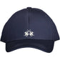 Blue Cotton Men Cap
