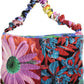 Purple Polyester Women Handbag