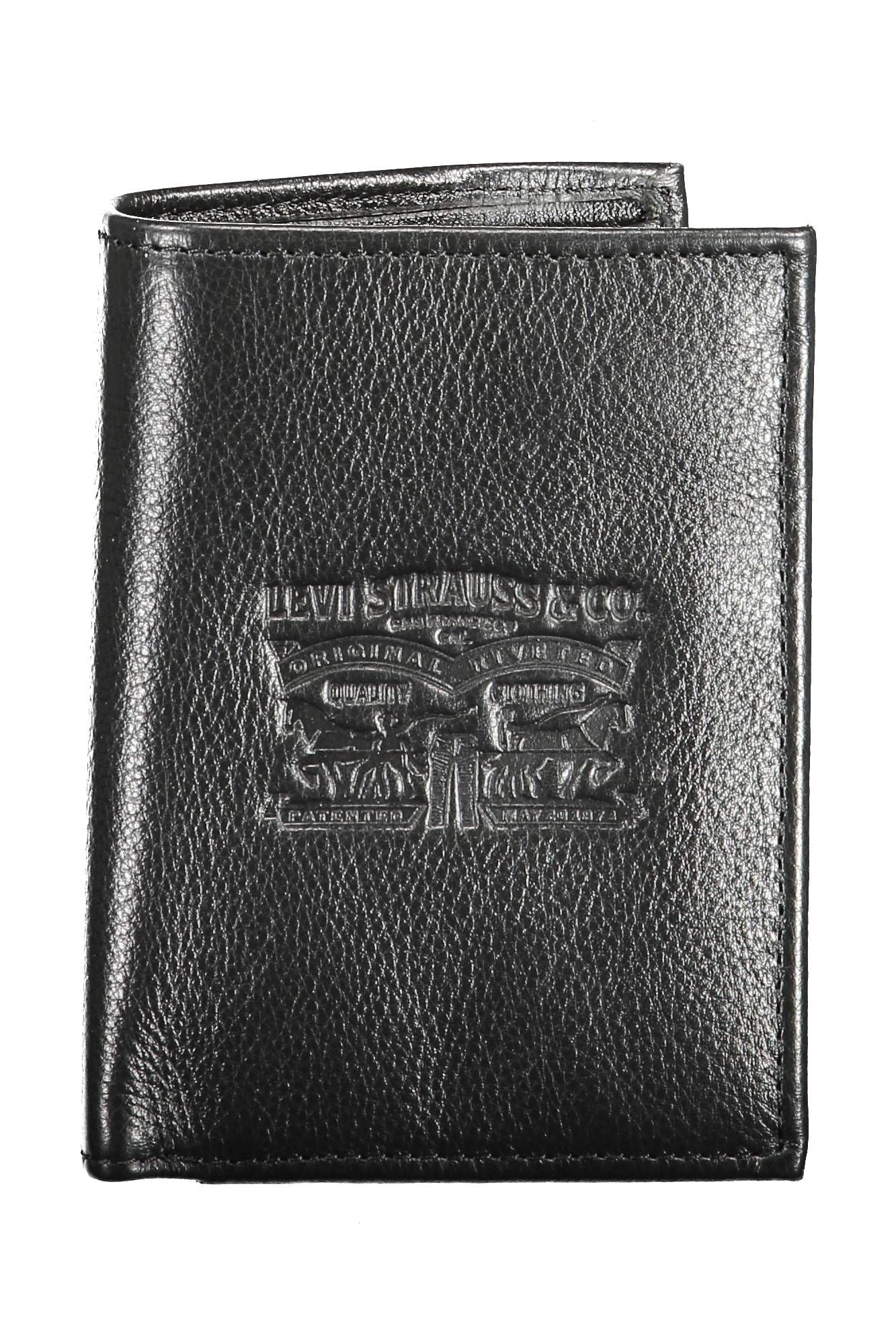 Black Leather Men Wallet