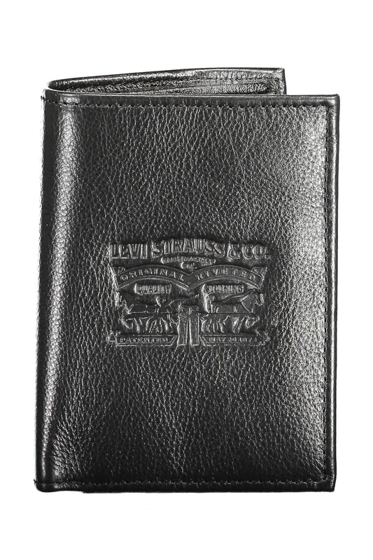 Black Leather Men Wallet