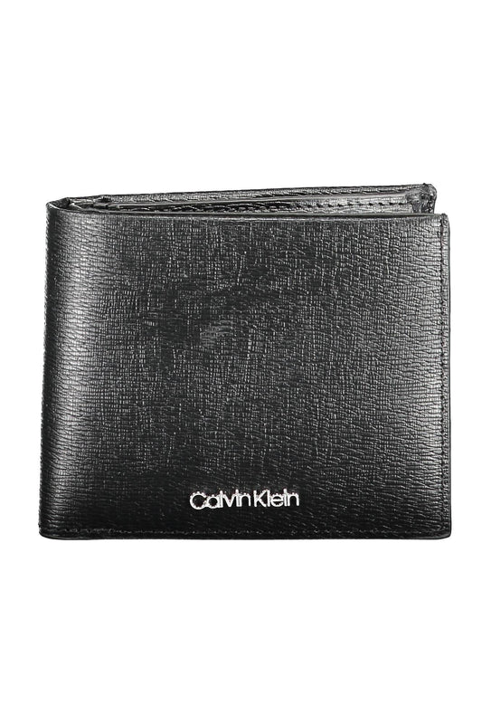 Black Leather Men Wallet