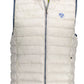 Gray Polyester Men Jacket
