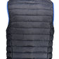 Blue Polyester Men Jacket