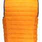 Orange Polyester Men Jacket