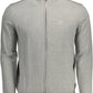 Gray Cotton Men Sweater