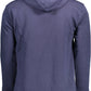 Blue Cotton Men Sweater