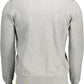 Gray Cotton Men Sweater