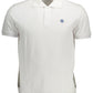 White Cotton Men Polo