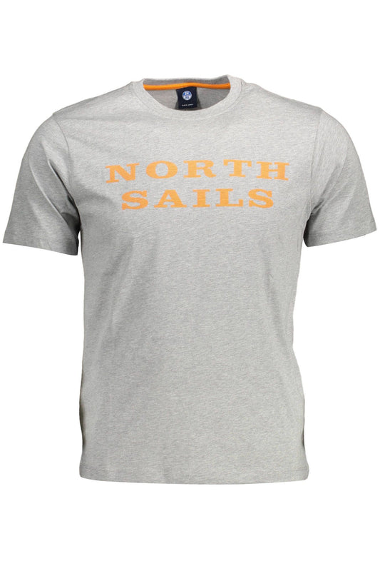 Gray Cotton Men TShirt