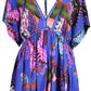 Blue Cotton Women Dress