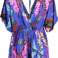 Blue Cotton Women Dress