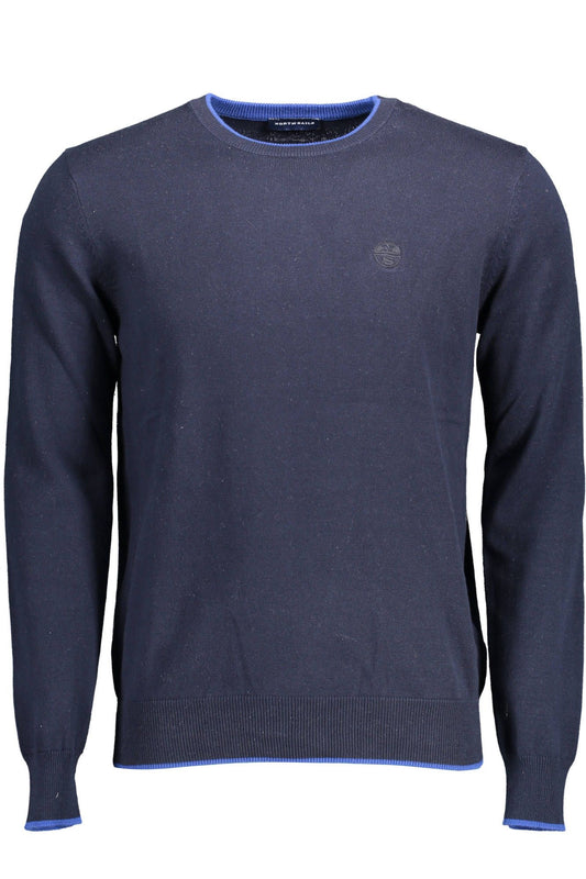 Blue Cotton Men Shirt