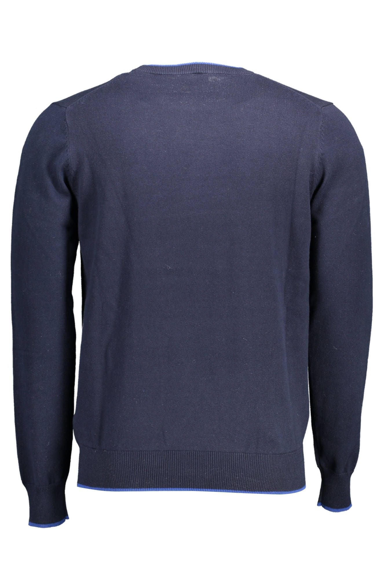 Blue Cotton Men Shirt