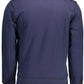 Blue Cotton Men Sweater