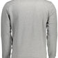 Gray Cotton Men Sweater