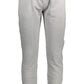 Gray Cotton Men's Sport Trouser