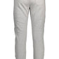 Gray Cotton Men's Sport Trouser