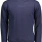 Blue Cotton Men Sweater