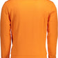 Orange Cotton Men's Sweater