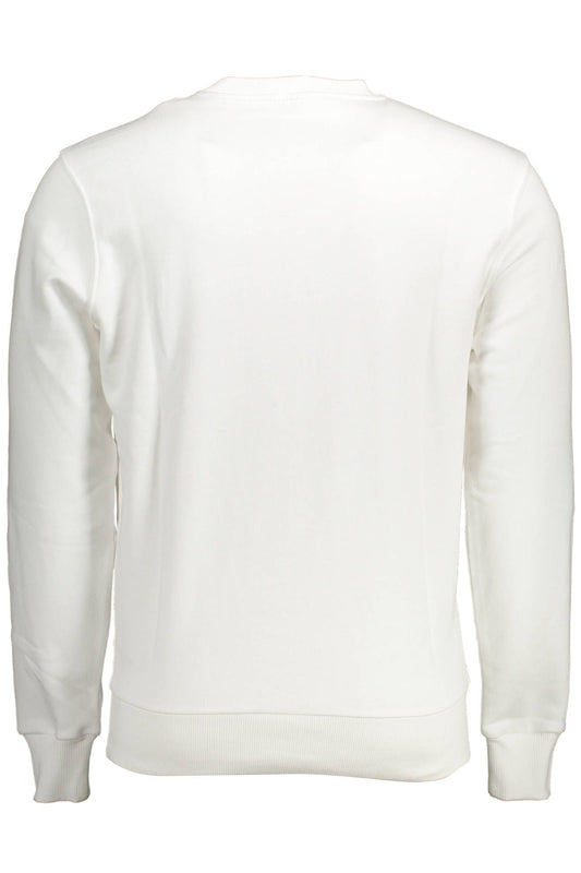 White Cotton Men Sweater