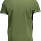 Green Cotton Men T-Shirt