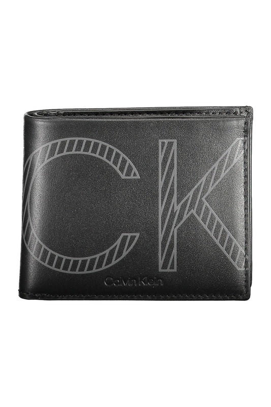 Black Leather Men Wallet