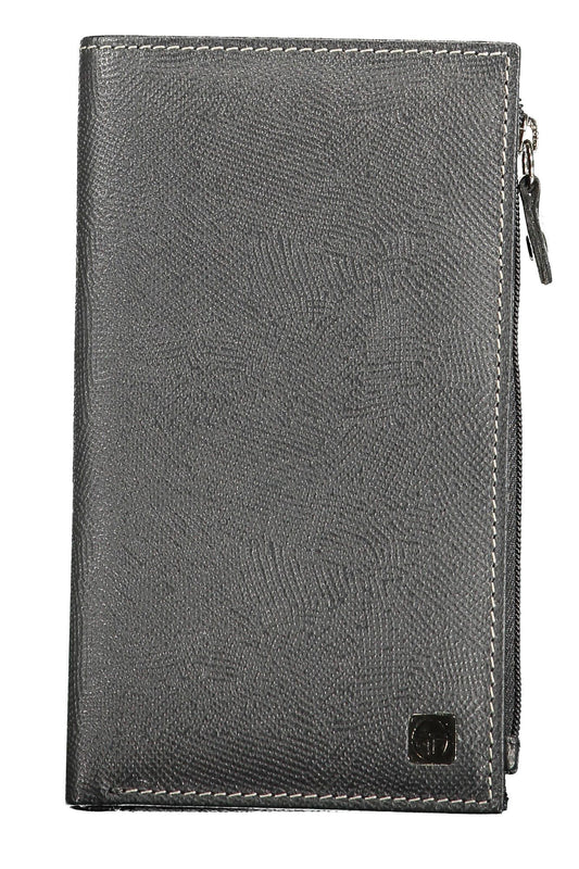 Black Leather Men Wallet