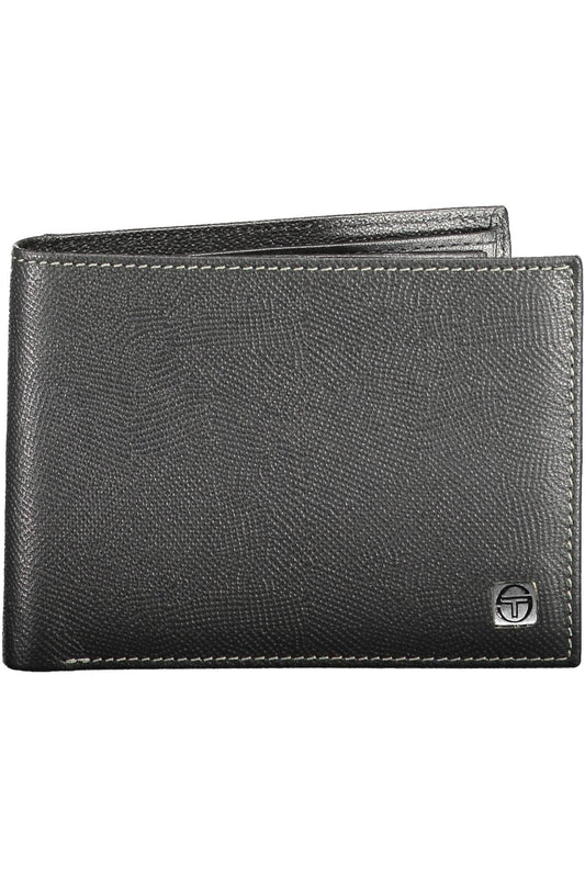 Black Leather Men Wallet