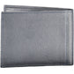 Blue Leather Men Wallet