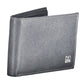 Blue Leather Men Wallet