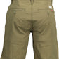 Green Cotton Men's Shorts