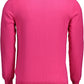 Pink Cotton Men Sweater