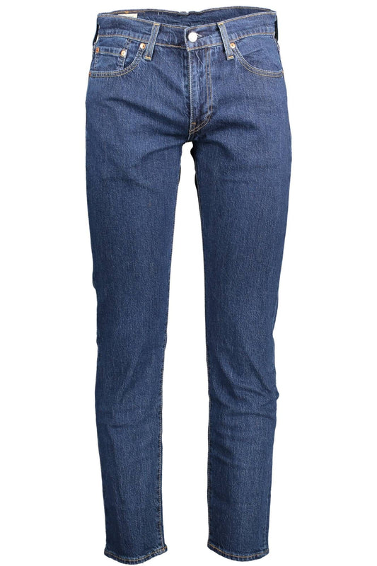 Blue Cotton Men Jeans