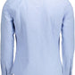 Light Blue Cotton Men Shirt