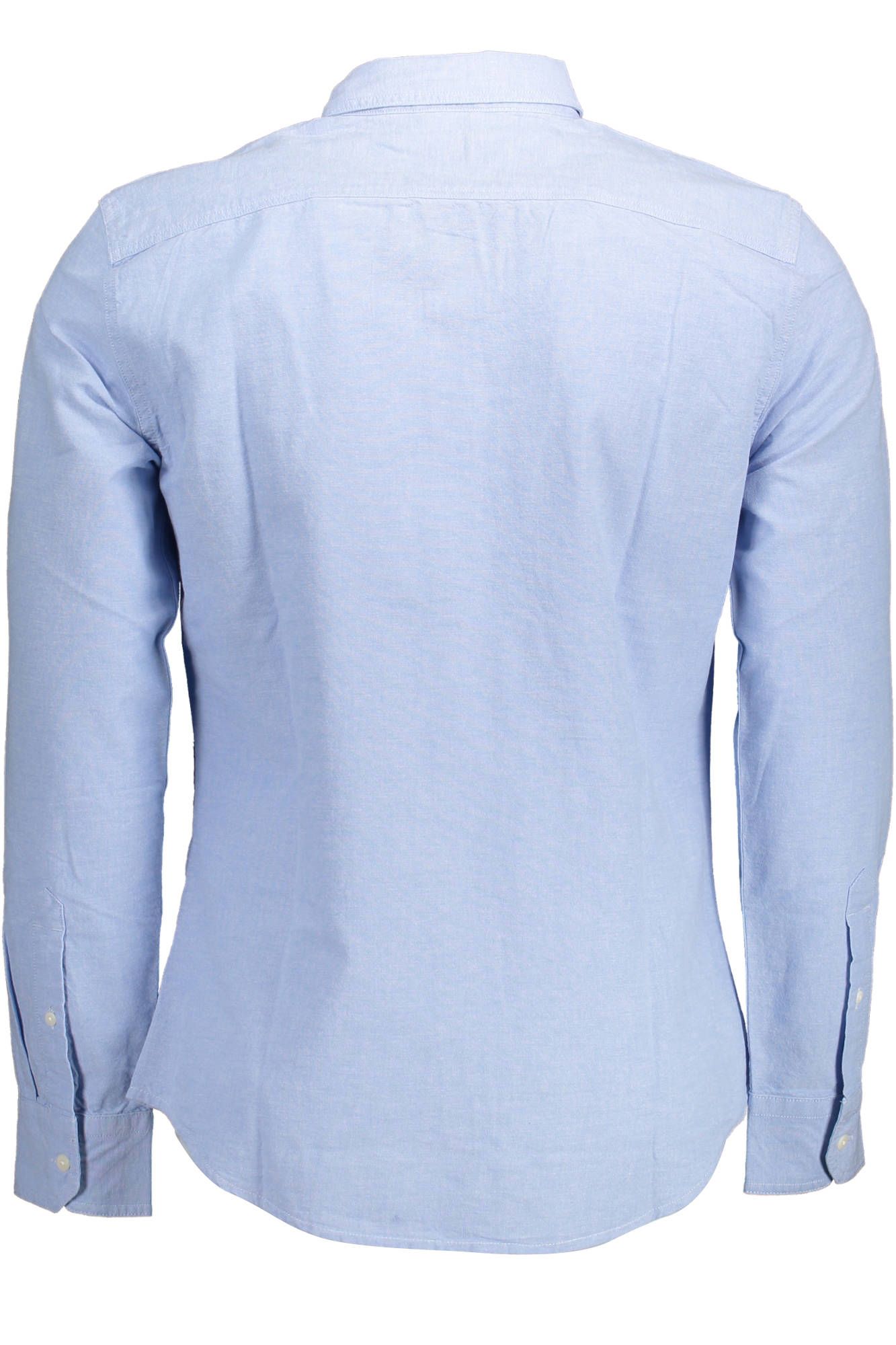 Light Blue Cotton Men Shirt