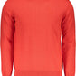 Red Cotton Men Sweater