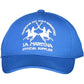 Blue Cotton Men Cap