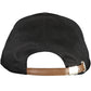 Black Cotton Men Cap